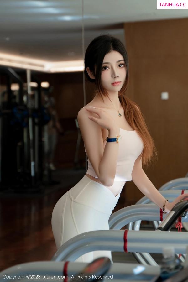   [XiuRen]高清写真图 2023.05.15 No.6734 加朵babe 运动服美腿第6张图片